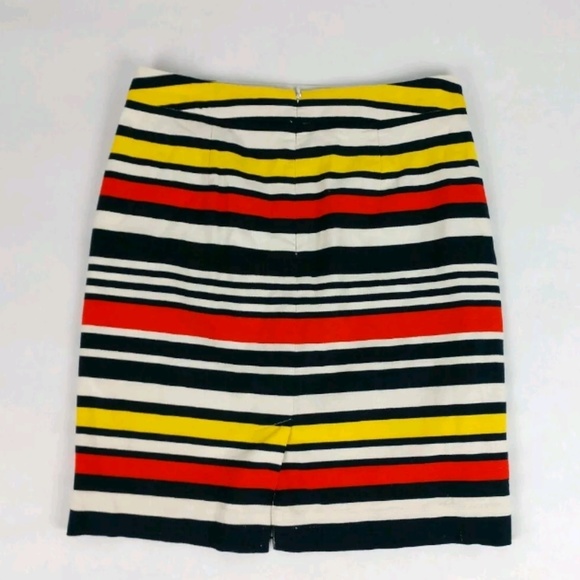 Banana Republic striped straight pencil skirt - Picture 4 of 8